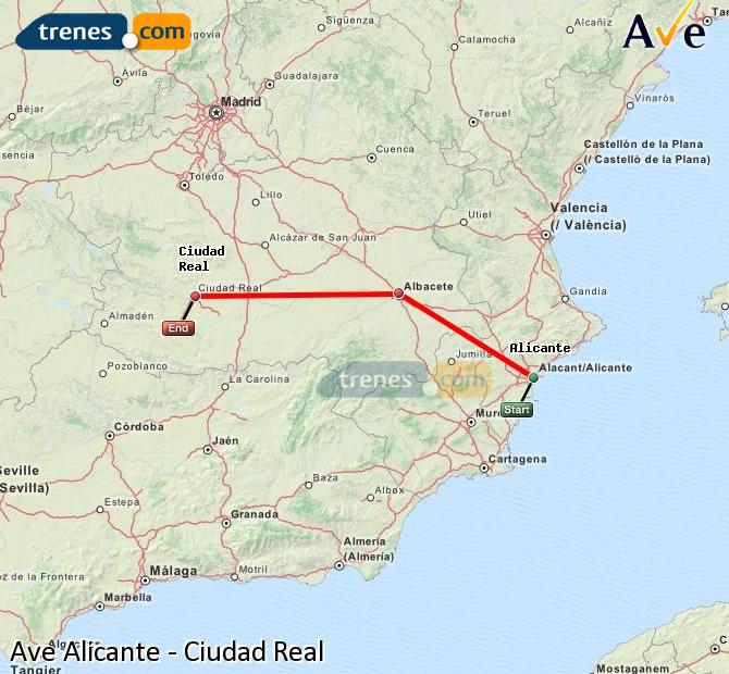 l'Alta Velocità Alicante / Alacant Ciudad Real