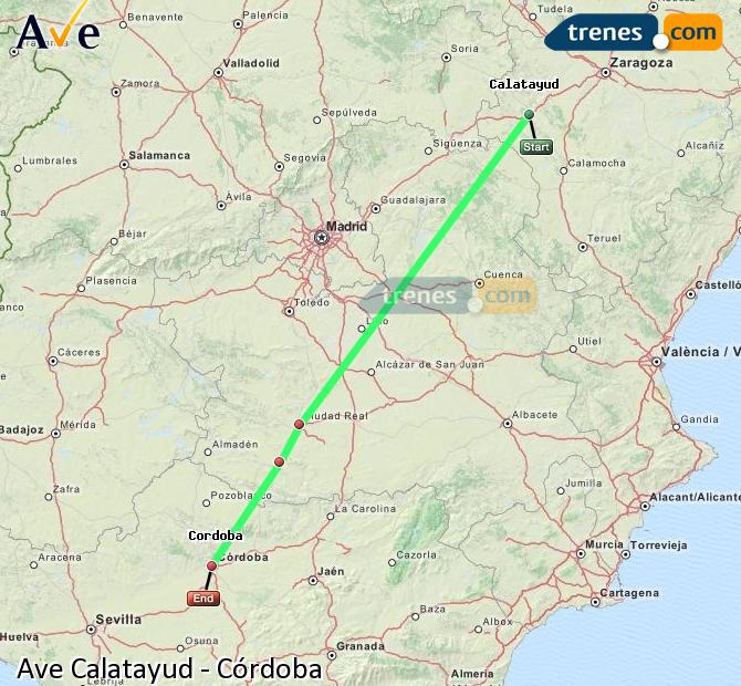 Alta Velocidad Calatayud Cordoba