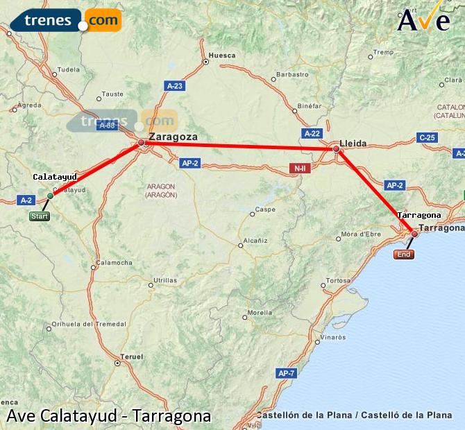 l'Alta Velocità Calatayud Tarragona