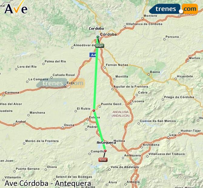 Alta Velocidade Cordoba Antequera Santa Ana