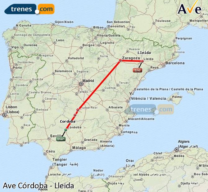 Alta Velocidad Cordoba Lleida (Lérida)