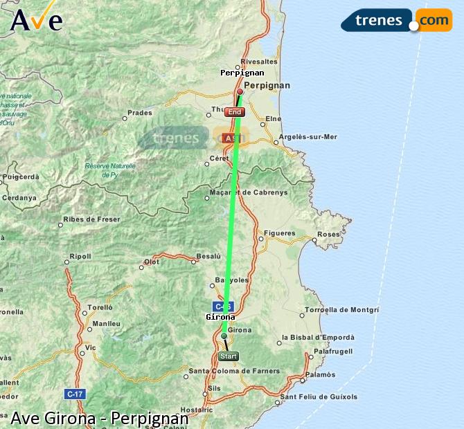 Alta Velocidade Girona (Gerona) Perpignan