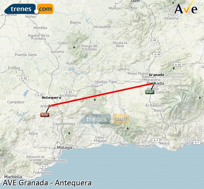 Alta Velocidad Granada Antequera