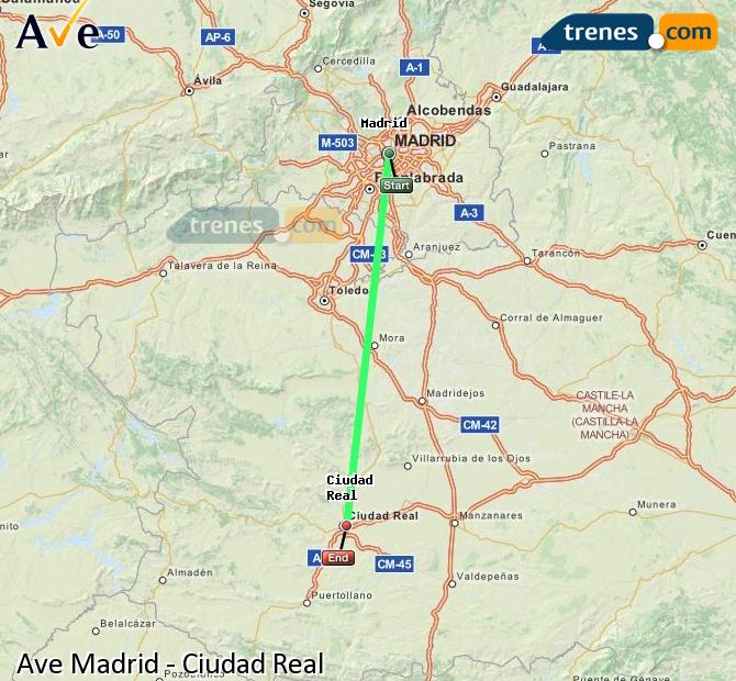 l'Alta Velocità Madrid Ciudad Real