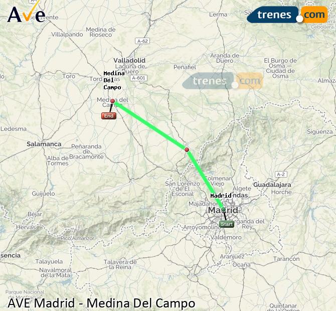 Highspeed Madrid Medina Alta Velocidad