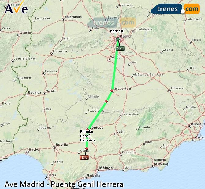 l'Alta Velocità Madrid Puente Genil-Herrera