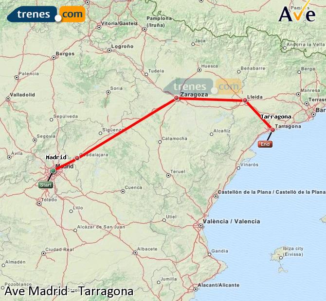 Alta Velocidade Madrid Tarragona