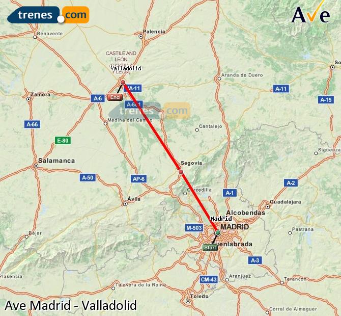 l'Alta Velocità Madrid Valladolid