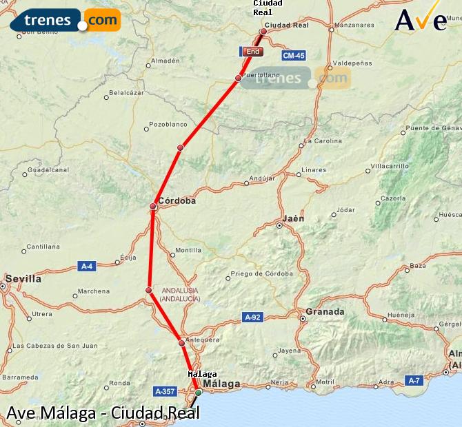 l'Alta Velocità Málaga-María Zambrano Ciudad Real