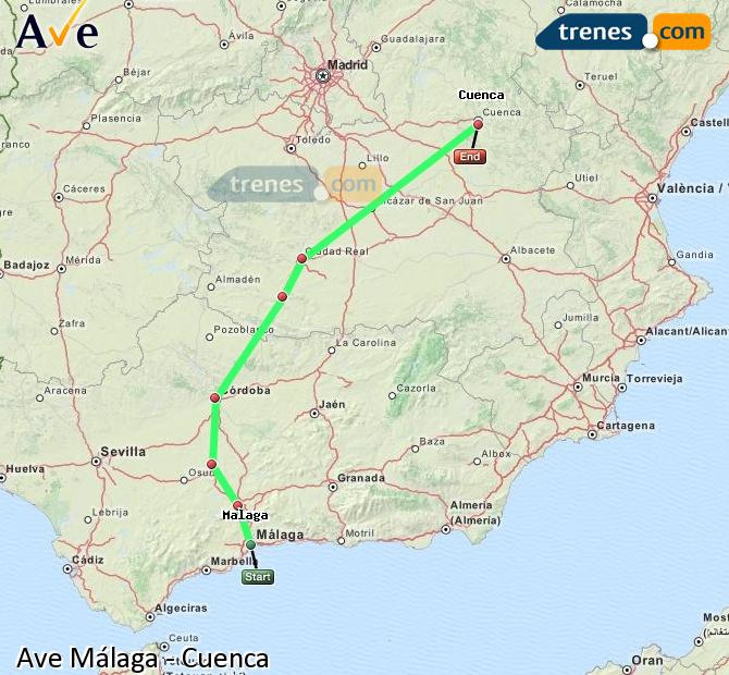 Alta Velocidade Málaga-María Zambrano Cuenca Fernando Zobel