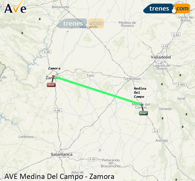Alta Velocidad Medina Alta Velocidad Zamora