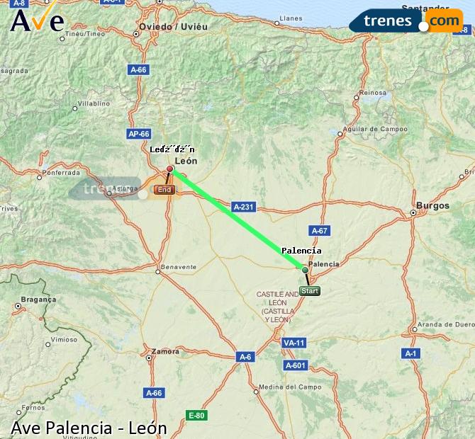 Alta Velocidade Palencia León