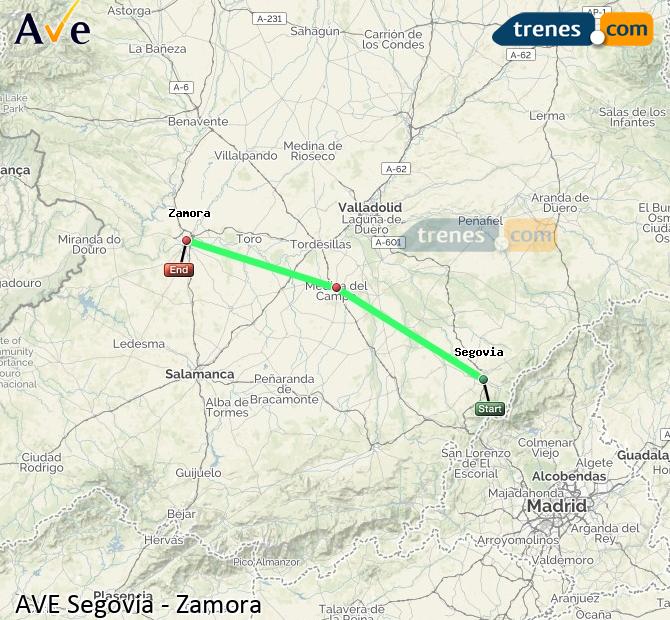 Alta Velocidade Segovia Zamora