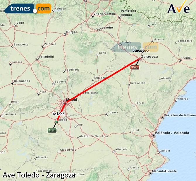Alta Velocidade Toledo Zaragoza Delicias