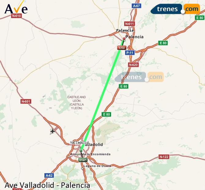 Alta Velocidad Valladolid Palencia