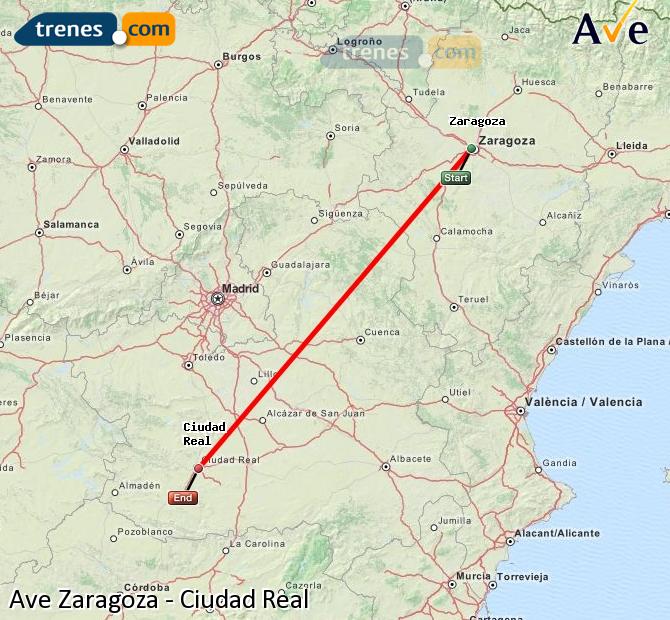 l'Alta Velocità Zaragoza Delicias Ciudad Real