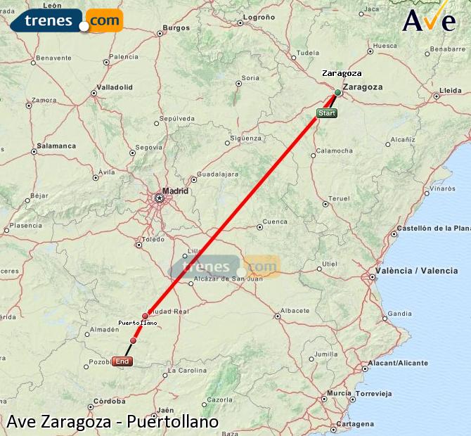 l'Alta Velocità Zaragoza Delicias Puertollano