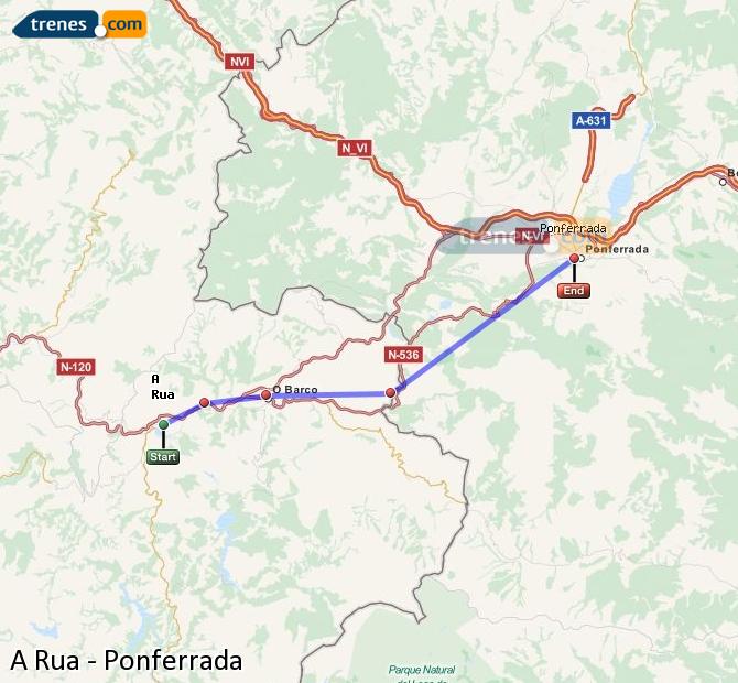 Tren A Rúa-Petín Ponferrada