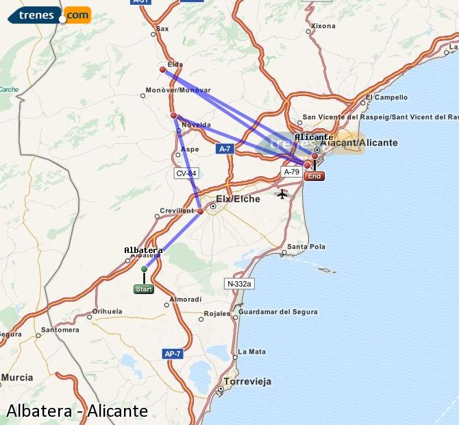 Tren Albatera-Catral Alicante / Alacant