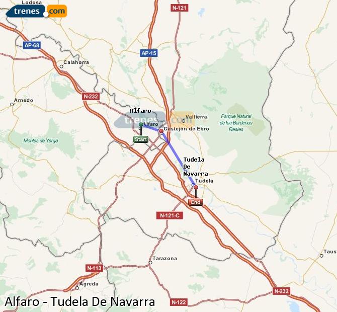 Tren Alfaro Tudela de Navarra