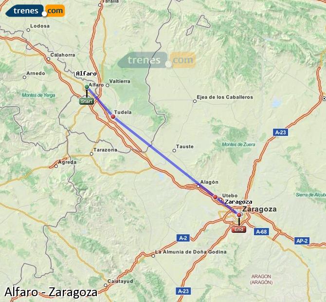 Tren Alfaro Zaragoza