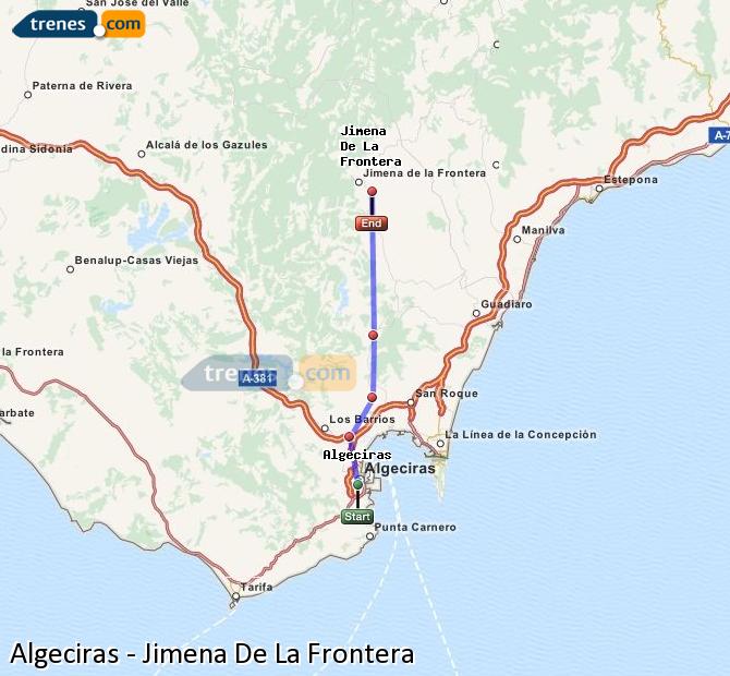 Tren Algeciras Jimena de la Frontera