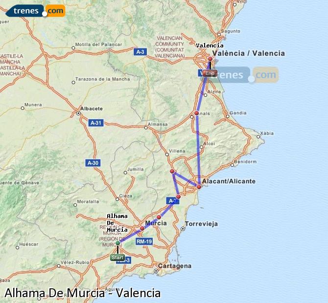 HORARIOS DE TRENES MURCIA MADRID horarios de trenes murcia madrid: