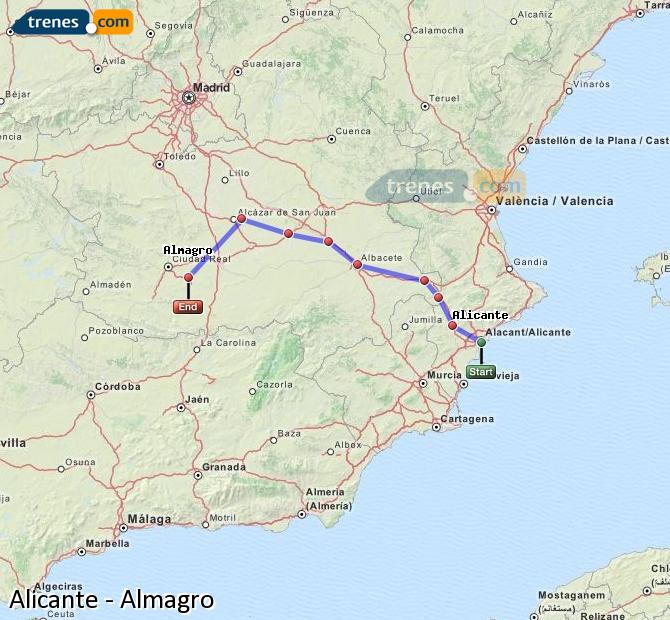 Tren Alicante / Alacant Almagro