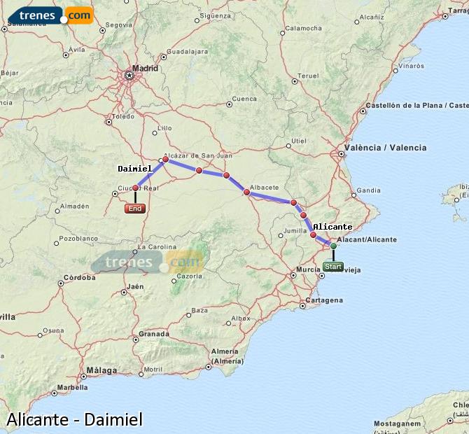 Tren Alicante / Alacant Daimiel