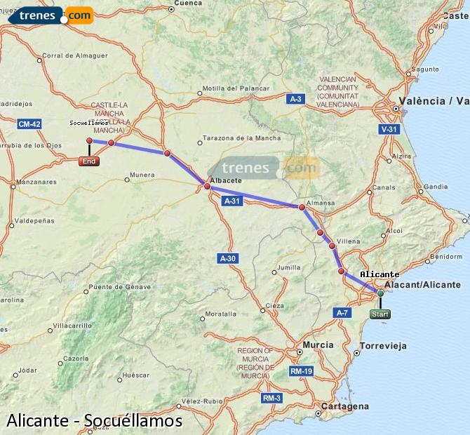 Tren Alicante / Alacant Socuellamos