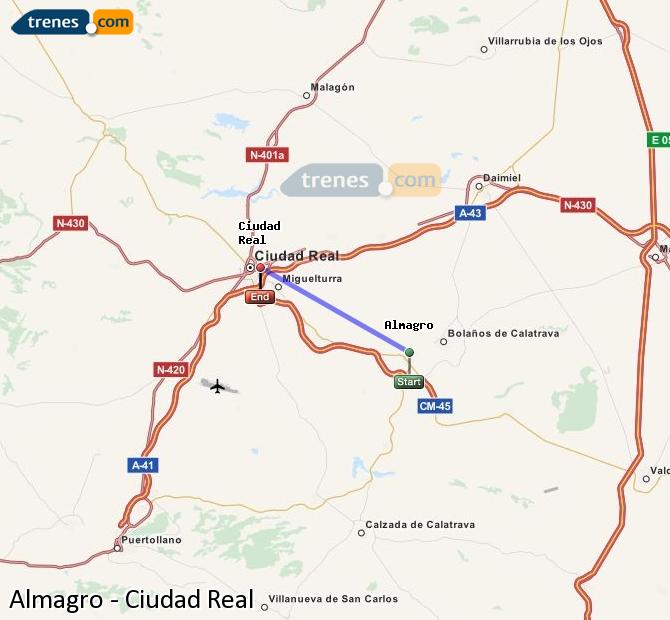 Tren Almagro Ciudad Real