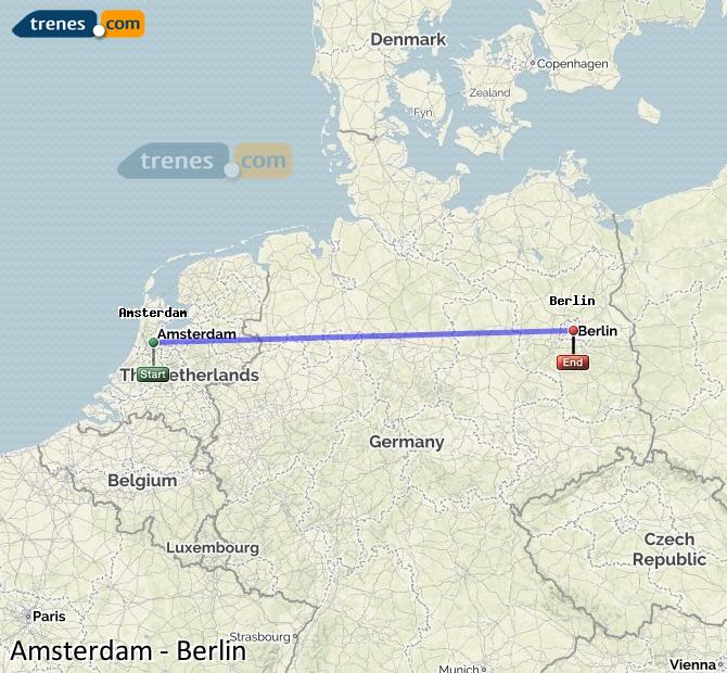 Tren Amsterdam Berlin