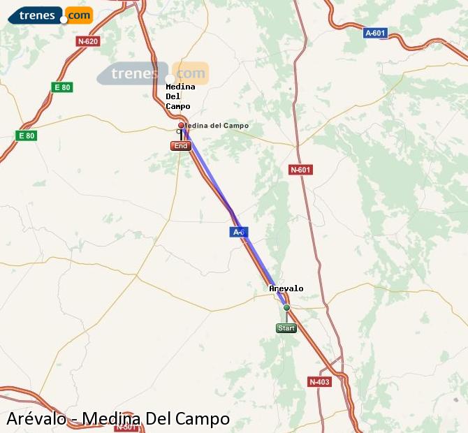 Tren Arévalo Medina del Campo