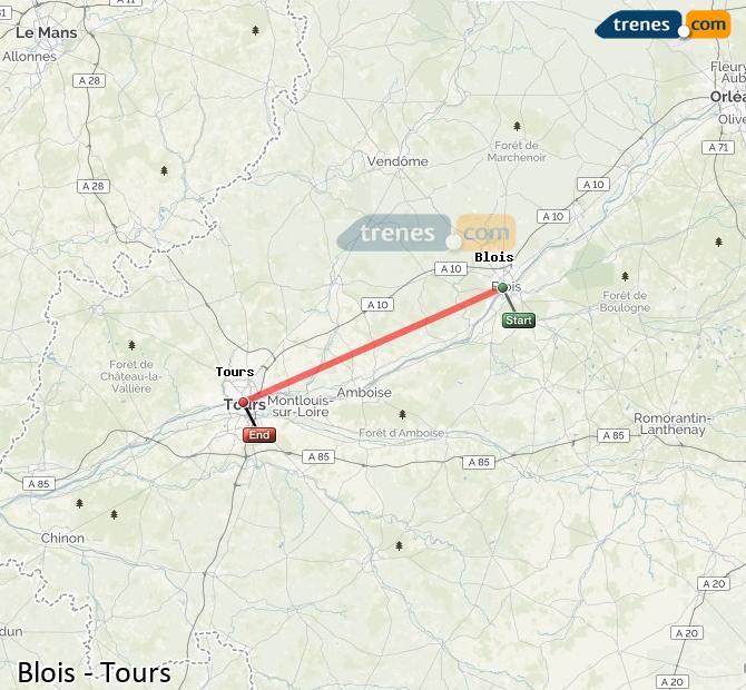 Tren Blois – Chambord Tours