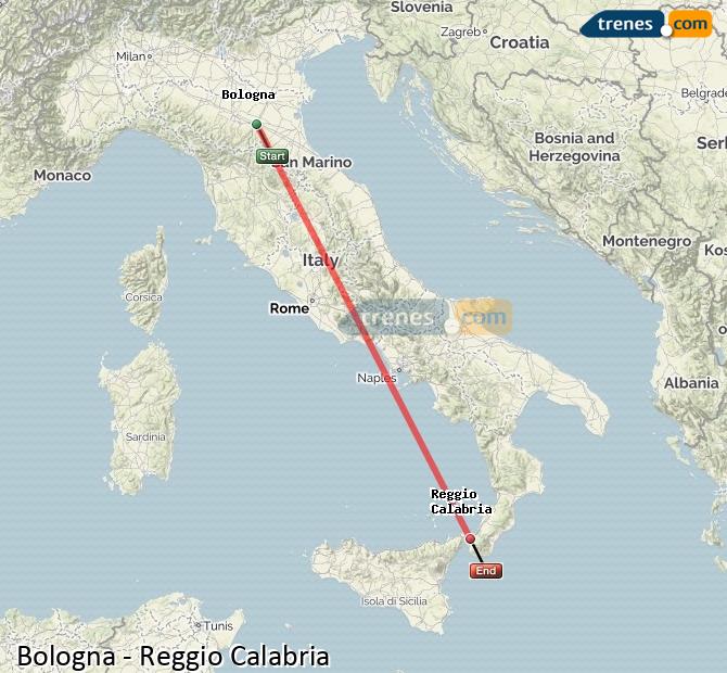 Treno Bologna (Bolonia) Reggio Emilia