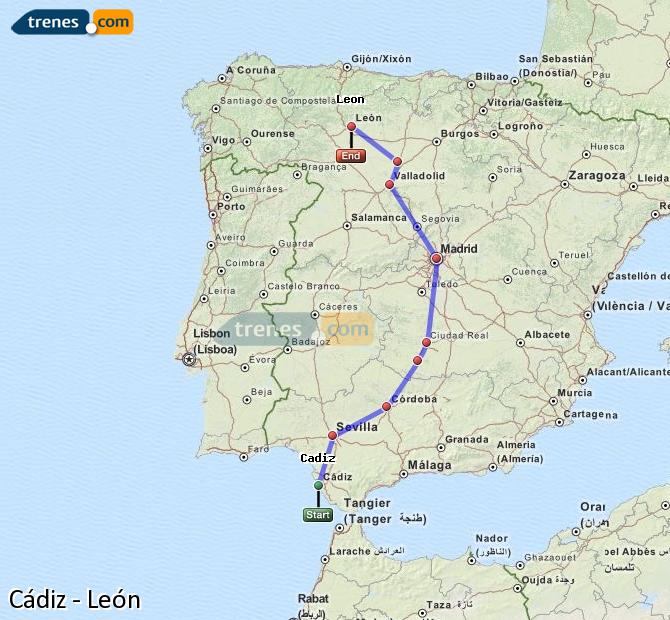 Tren Cádiz León