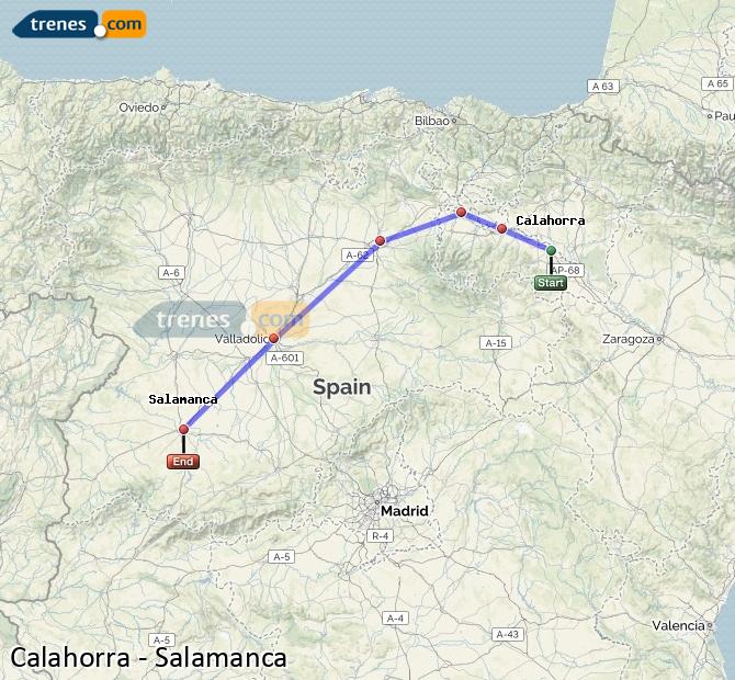Tren Calahorra Salamanca