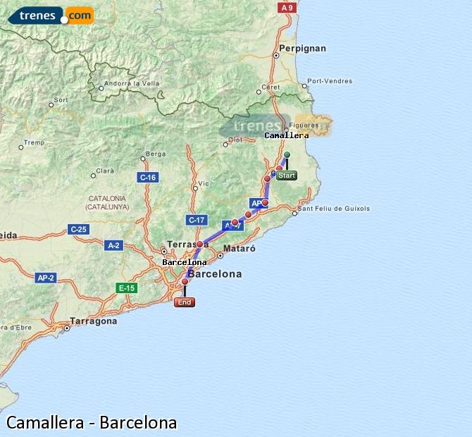 Tren Camallera Barcelona