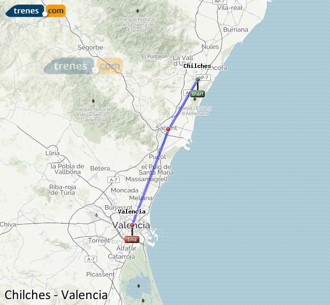 Tren Chilches Valencia
