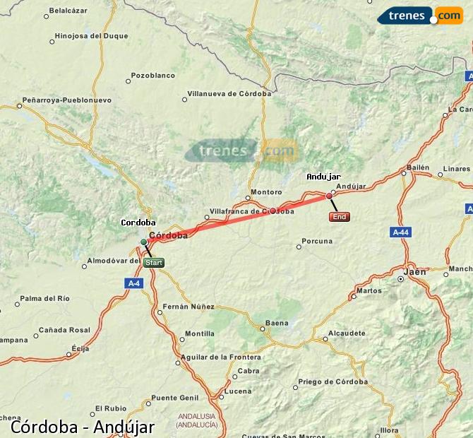 Tren Cordoba Andújar
