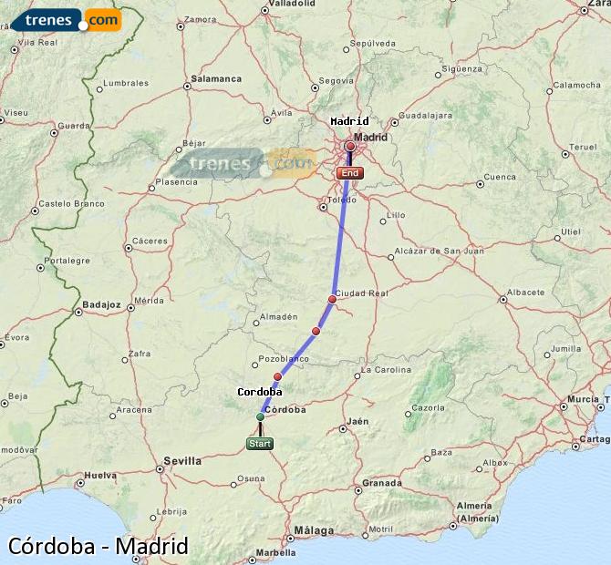 Train Cordoba to Madrid