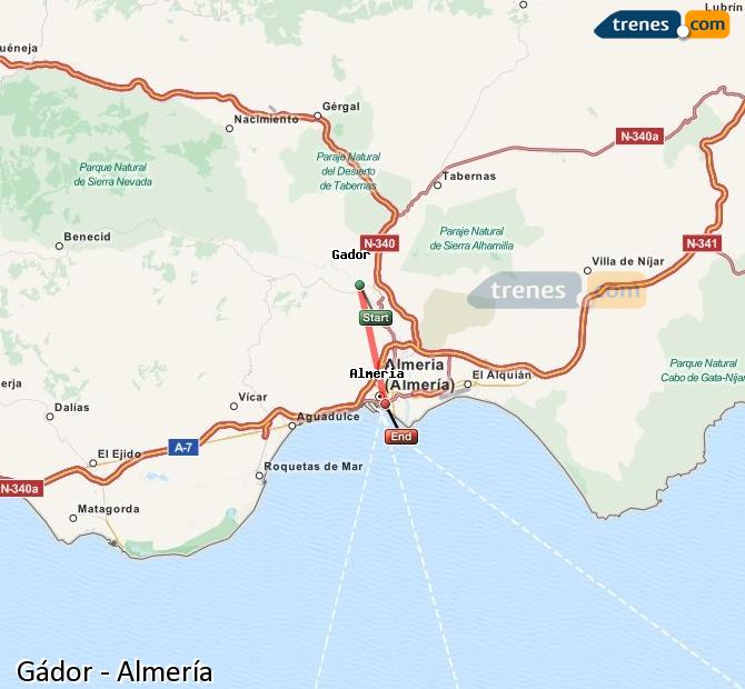 Tren Gador Almería