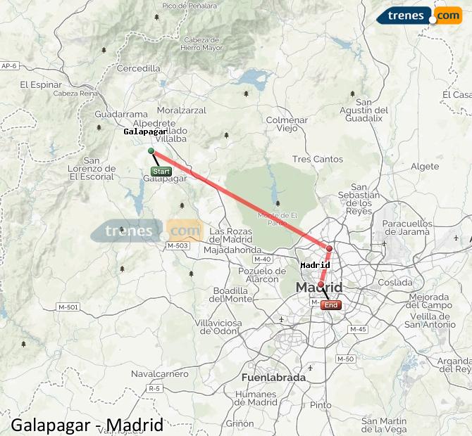 Tren San Yago Madrid
