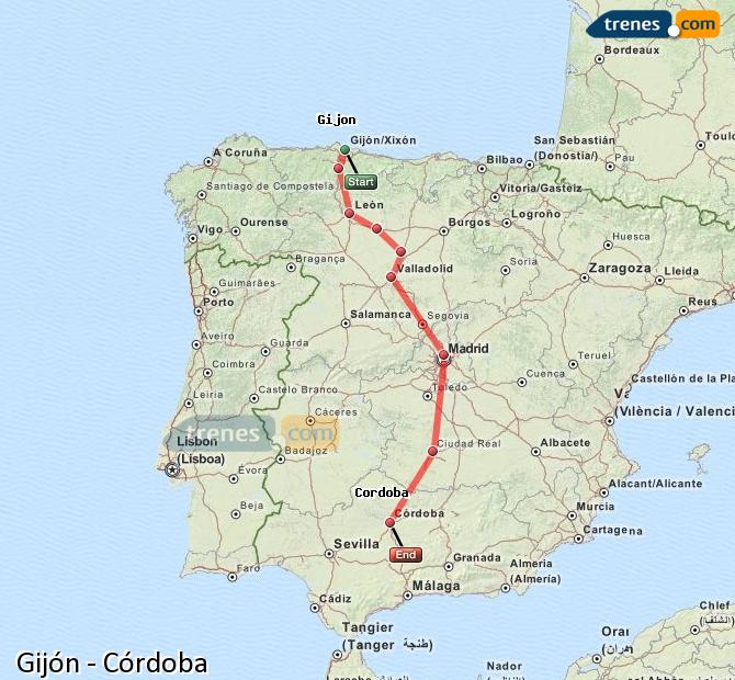 Tren Gijón-Sanz Crespo Cordoba