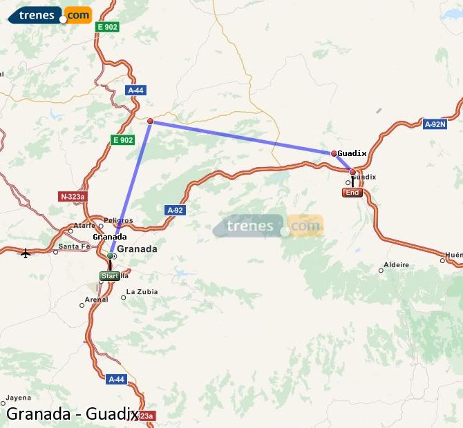 Tren Granada Guadix