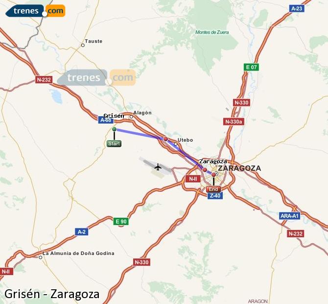 Tren Grisen Zaragoza