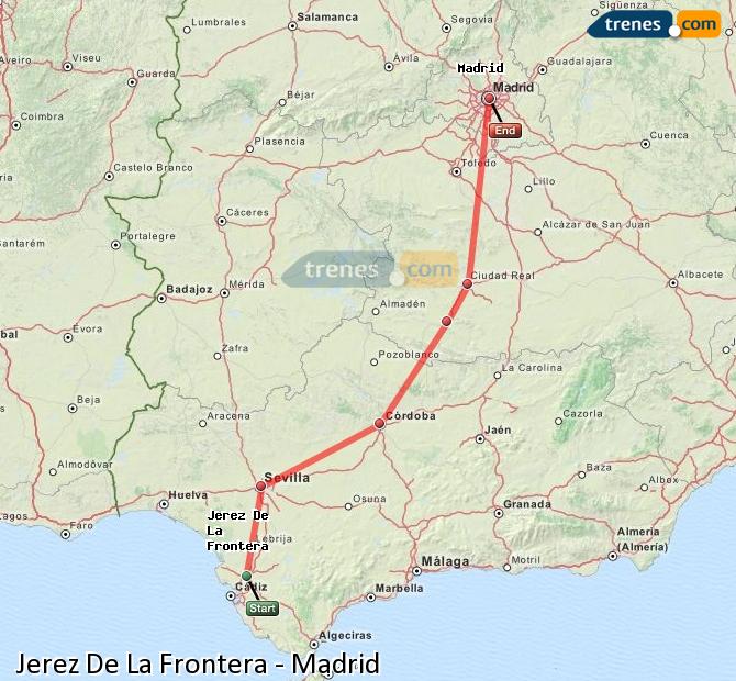 Tren Jerez de la Frontera Madrid