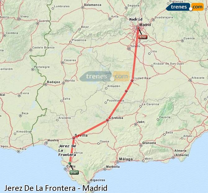 Tren Jerez de la Frontera Madrid