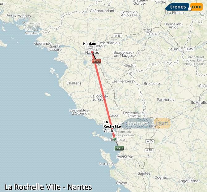 Train La Rochelle Ville Nantes