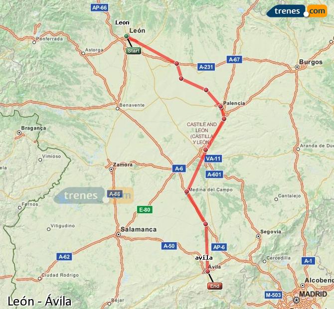 Tren León Ávila